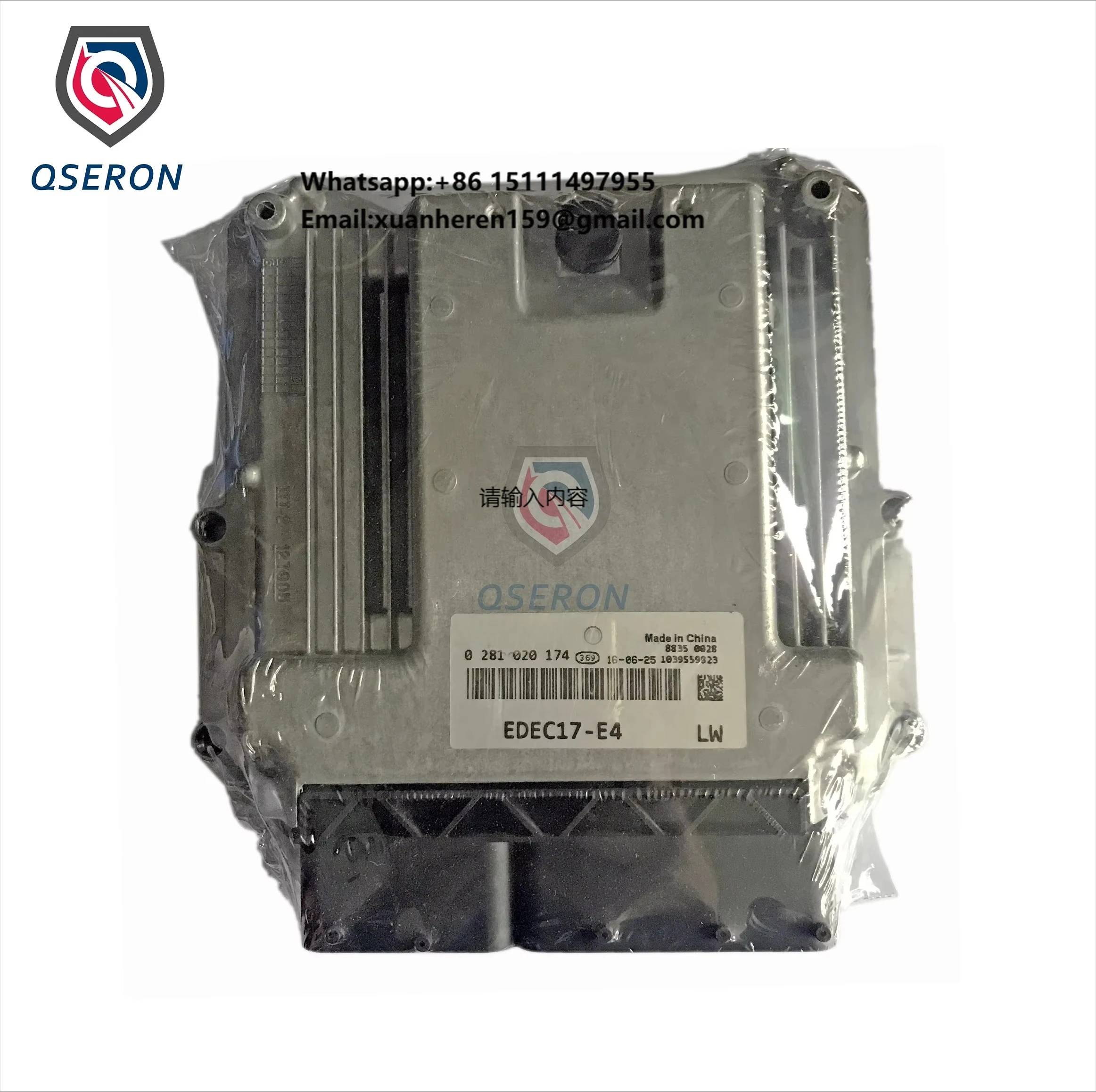 

Оригинальный электронный блок управления двигателем (ЭБУ) 0281020174 для грузовиков FAW J6