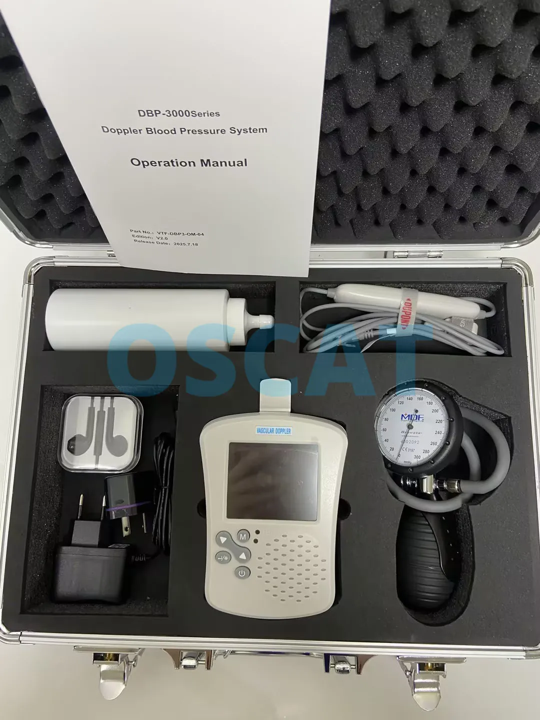 Veterinary Blo od Pressure Mo nitor Doppler Blo od Surgical Mo nitor Multi-cuff Vet BP System Pet Medical Equipment For Animal
