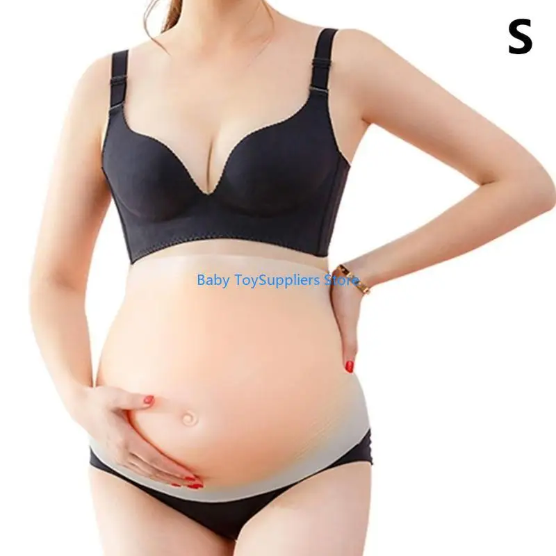 

R1WF Breathable Pregnancy Belly Pad With Elastic Support For Movie Props Maternity Simulation