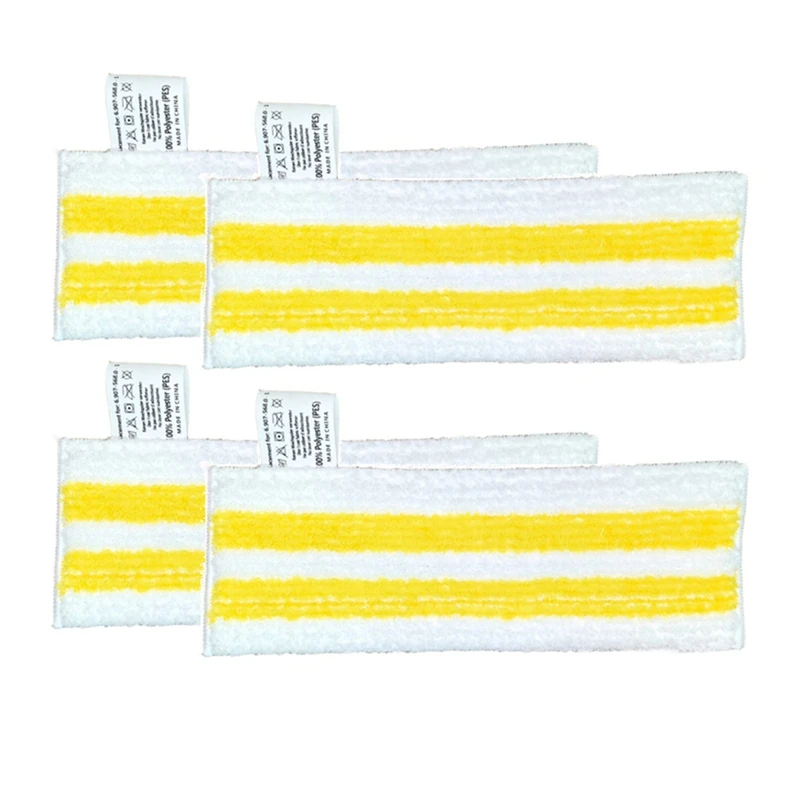 4 Pack Microfibre Floor Cloth Set Sanding Floor Cloth Set For Karcher Easyfix Sc2 Sc3 Sc4 Sc5 Floor Nozzle