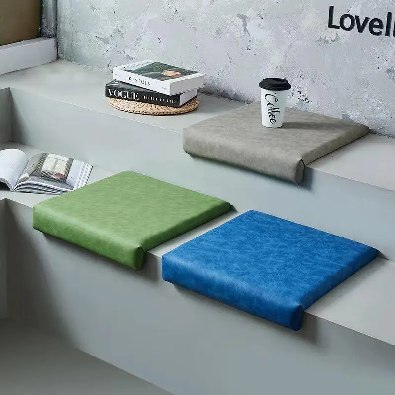 Custom L-Shaped Sofa Bench Cushion Pad Soft Foam Seat Boat Stair Tread Mat Indoor Outdoor Waterproof Floor Pad