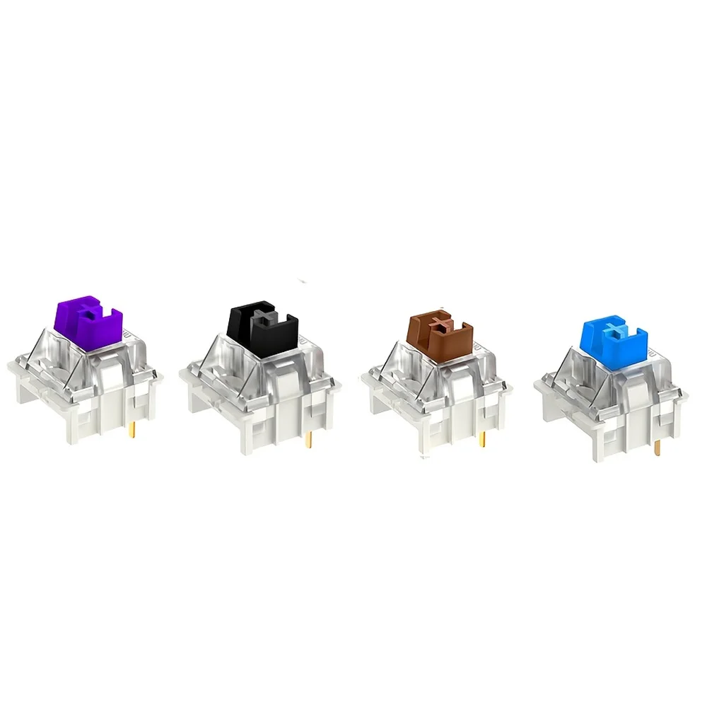 

10pcs MX Dustproof Outemu switchs, 3 Pin Clicky Linear Tactile silent Switch For Backlit Mechanical keyboard