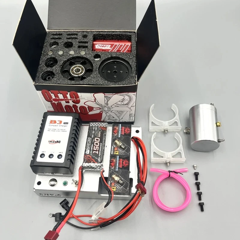 TOYAN FS L200AC Nitro Four Stroke Air Cooled Engine DIY Inline Twin Cylinder Engine Model Kit Toy
