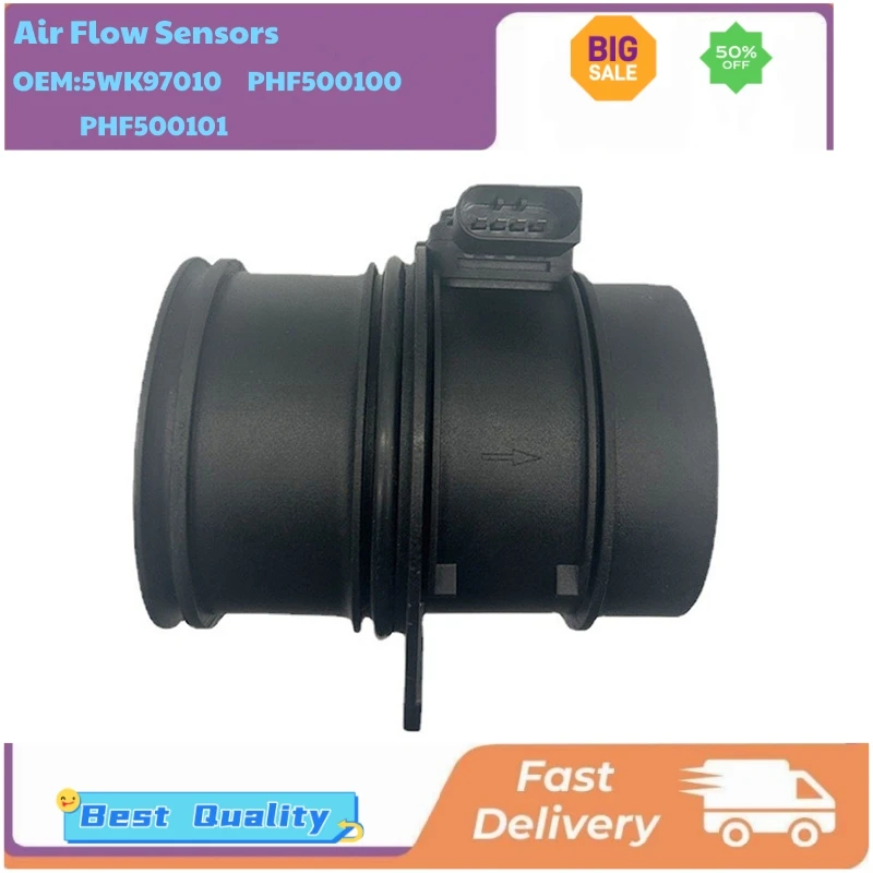 

Mass Air Flow Meters Sensors 5WK9 7010 5WK97010 PHF500100 PHF500101 for Land Rover Range Rover Sport Discovery 3 4 2005-2016'