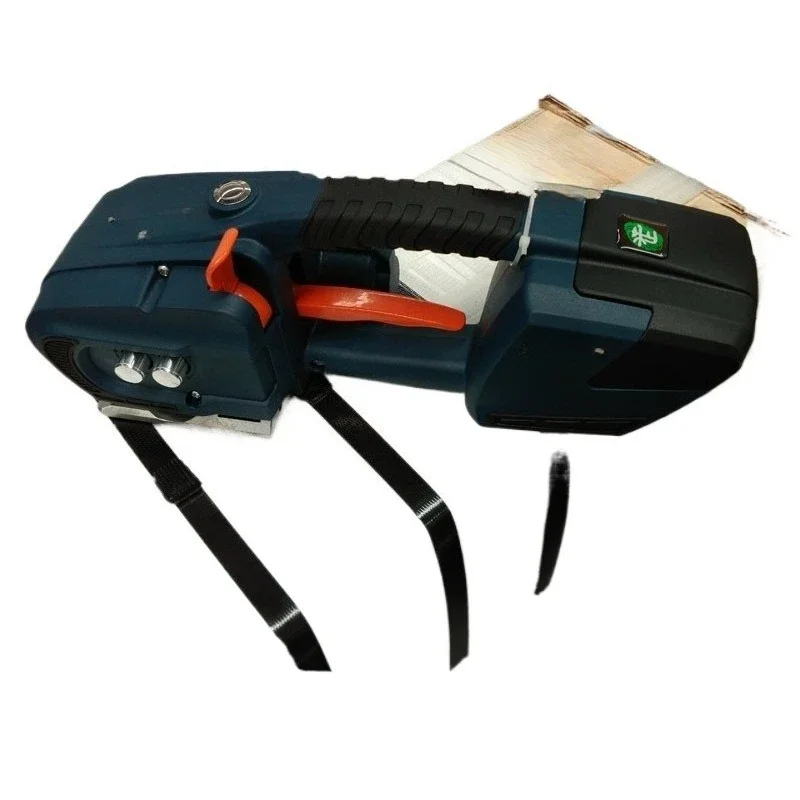 Portable portable electric baler, automatic packing and binding carton tools, hot melt buckle-free packaging machine
