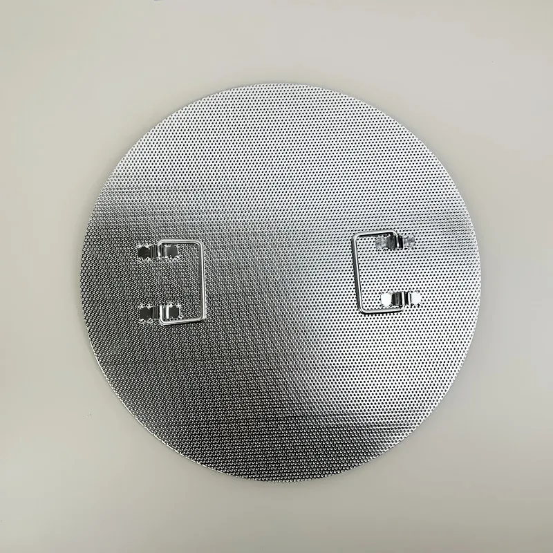 False Bottom Diameter 446mm With Double Handle Thickness 1.5mm,Aperture 2 mm Filter Plate For Homebrew Distillation