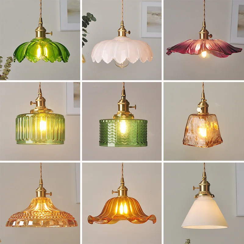 

Scandinavian Glass Pendant Light Kitchen Island Lamp Living Room Bedroom Bar Shop Lighting Modern Home Decorative Chandeliers