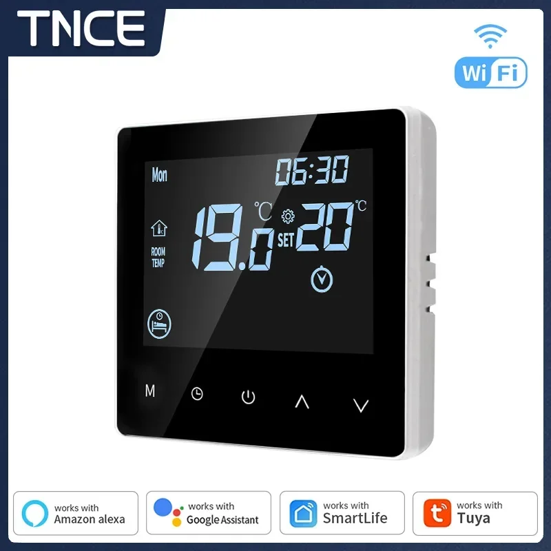 TNCE Tuya WIFI Thermostat, Electric Floor Heating Control, Temperature Remote Controller,Smart life app, Voice Google Home Alexa