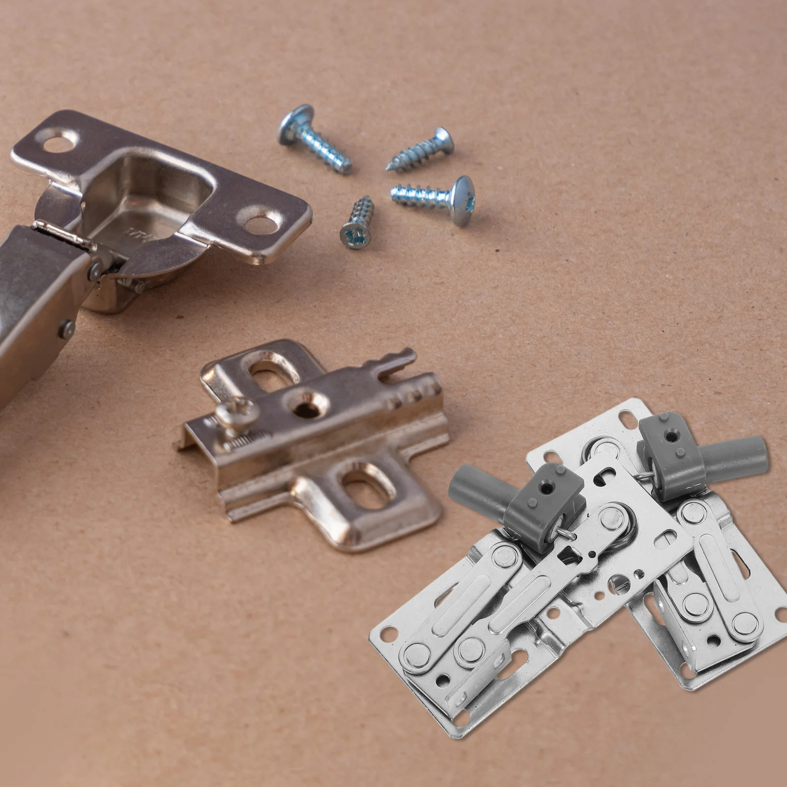 

2pcs Soft Close Durable Iron Cabinet Hinges 45 Degree Pivot Hinges For Furniture Slow Closing Damping Hinge Kitchen Cupboard