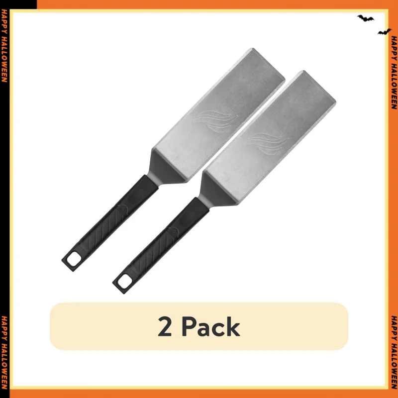 

(2 pack)16” Stainless Steel Griddle Spatula with Long, Narrow Blade, 1-Piece