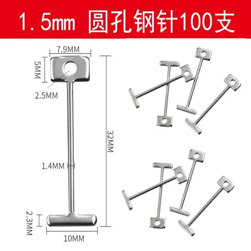 Seramik çini tesviye sistemi için 100 adet yedek çelik iğneler klipler takozlar paspayı zemini döşeme inşaat araçları
