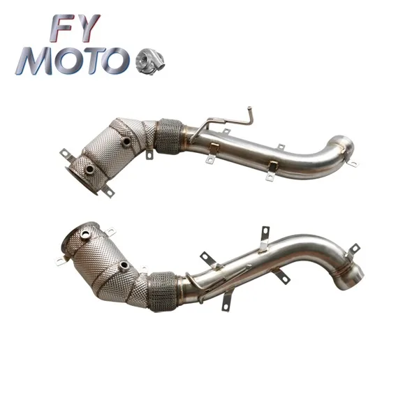 

China Factory Mclaren 650s Catless Half Pack Heat Shield Exhaust Downpipe