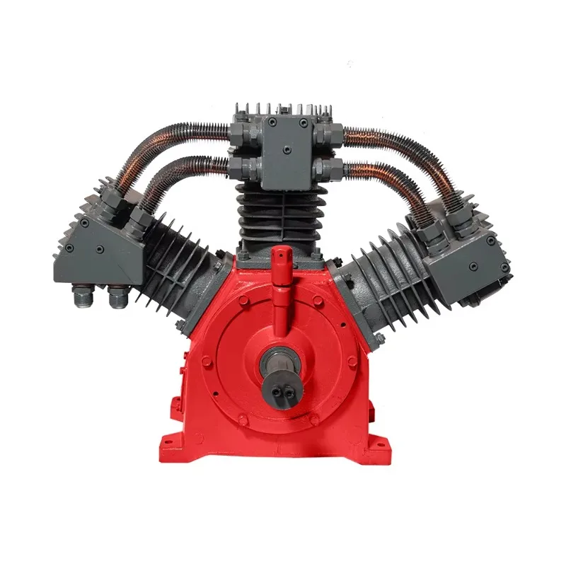 

W-3.2/7 Головка воздушного компрессора с воздушным охлаждением, насос 380 В, поршневые головки воздушного компрессора