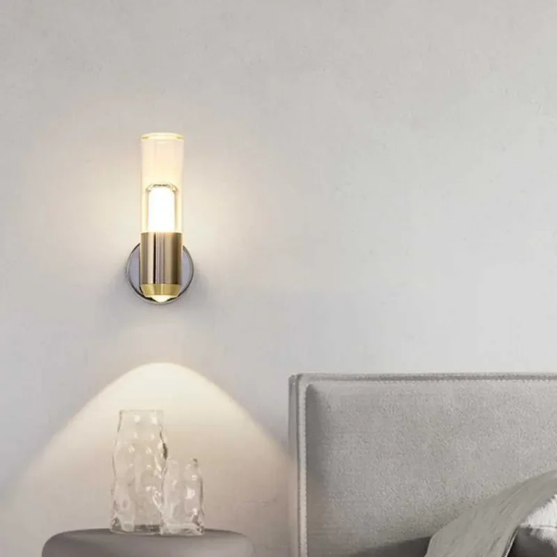 

Bedroom Bedside Lamp Nordic Light Luxury New Wall Lamp Porch Corridor Living Room Background Light