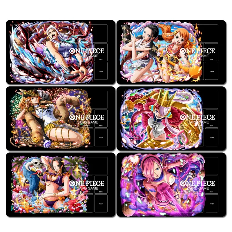 OPCG One Piece Playmat Girls Trading Card Game Mat Dedicated Card Play Against Table Mat 600x350mm