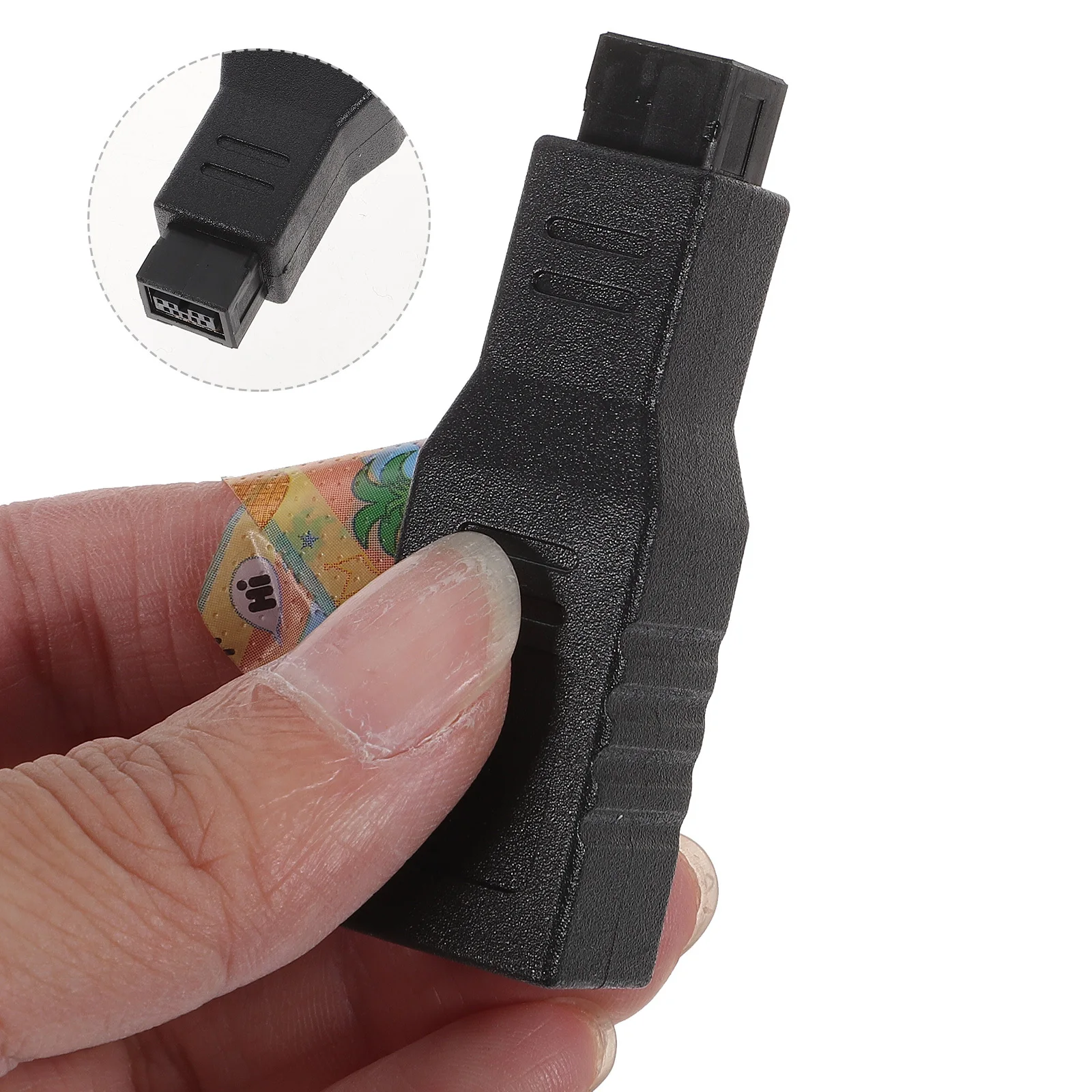 Converter Head 6 Pin To 9 Pin Cable High Grade Data Transfer Adapter For Digital Pc Fw400 To Fw800