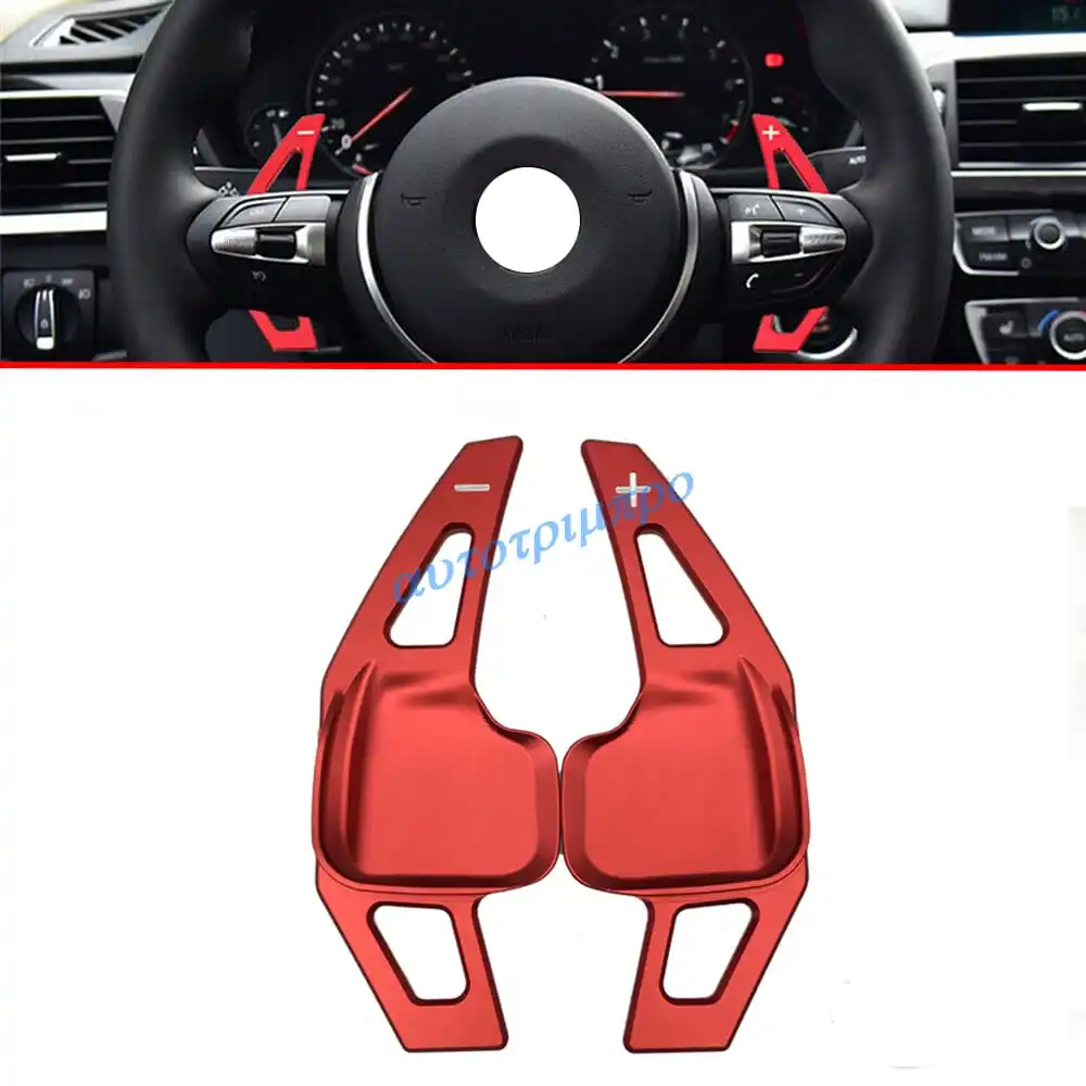 

For BMW 1 2 3 4 5 6 Series X1 X2 X3 X4 X5 X6 Car Steering Wheel Gear Extension Shifter DSG Stickers hift Paddle Accessories