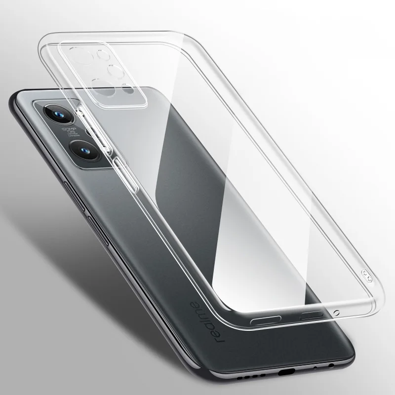 Transparent Thin Phone Case for OPPO Realme GT Neo 3 3T 2 2T GT2 Pro Explorer Master 5G Soft Clear Silicone Original Cover Funda