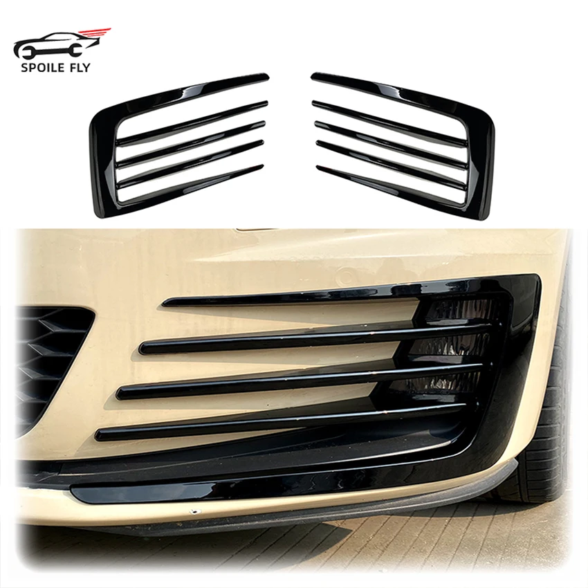 

For VW Volkswagen Golf 7 Mk7 GTI 2013-2017 High Quality Fog Lamp Cover Sport Front Fog Light Hoods Bumper Grille Shrouds