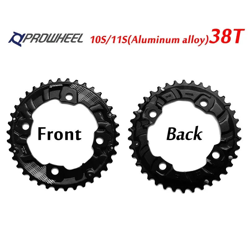 Prowheel 104/64BCD Bicycle Chainring 26T 36T 28T 38T MTB Chainring Double Speed Mountain Bike Chainwheel 104/64 BCD Bike Crown