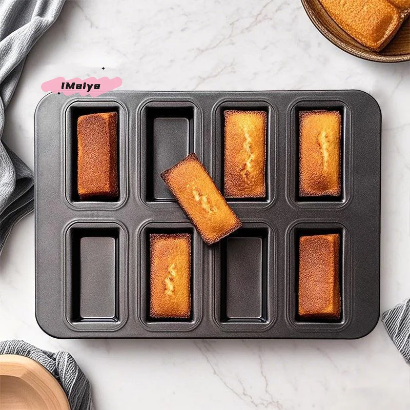 1Pcs Nicht-Stick 8-Form Backblech Mini Laib Pfannen Cupcake Muffin Ofen Backform Hause Kochen werkzeug