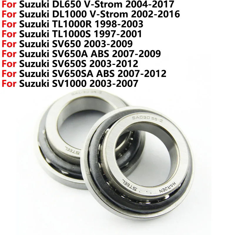 

Motorcycle Steering Head Bearing Kit For Suzuki V-Strom TL1000R TL1000S SV650 SV650A ABS SV650S SV650SA SV1000 DL650 DL1000