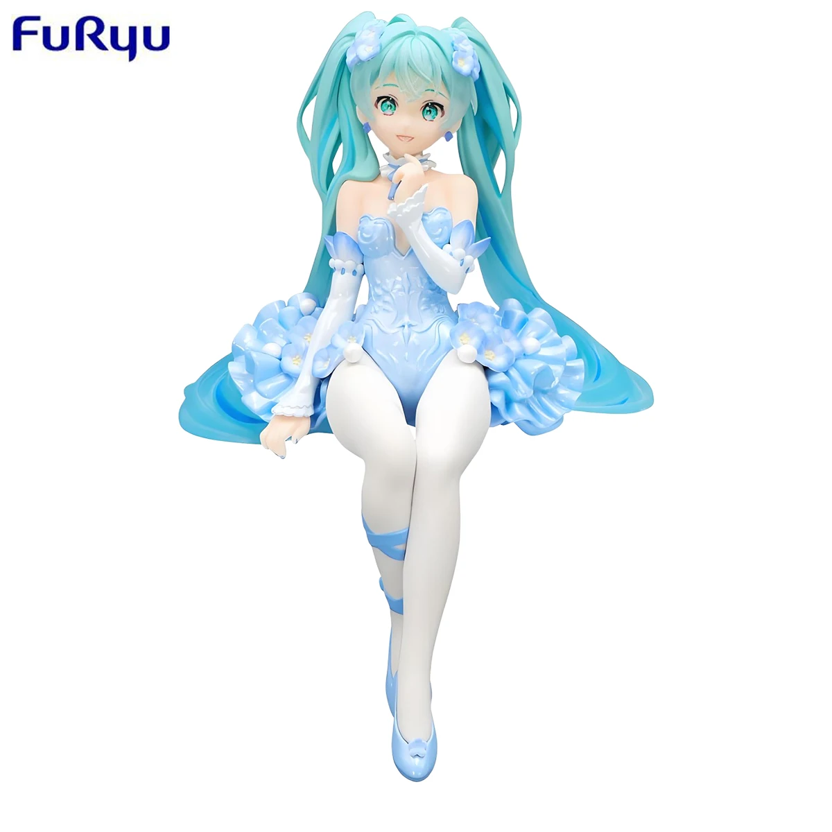 

In Stock Original FuRyu Hatsune Miku Anime Figures Fairy Flower Spirit 15cm PVC Action Figure Doll Toys Gifts