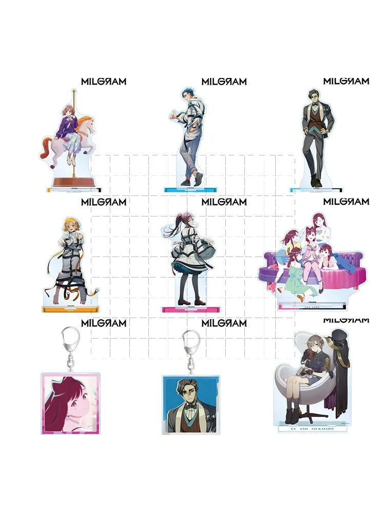 Amane Momose Mahiru Figure Desk Decor Manga MILGRAM Acrylic Stands Model Toys MILGЯAM Haruka Sakurai Fuuta Kajiyama Mu Kusunoki