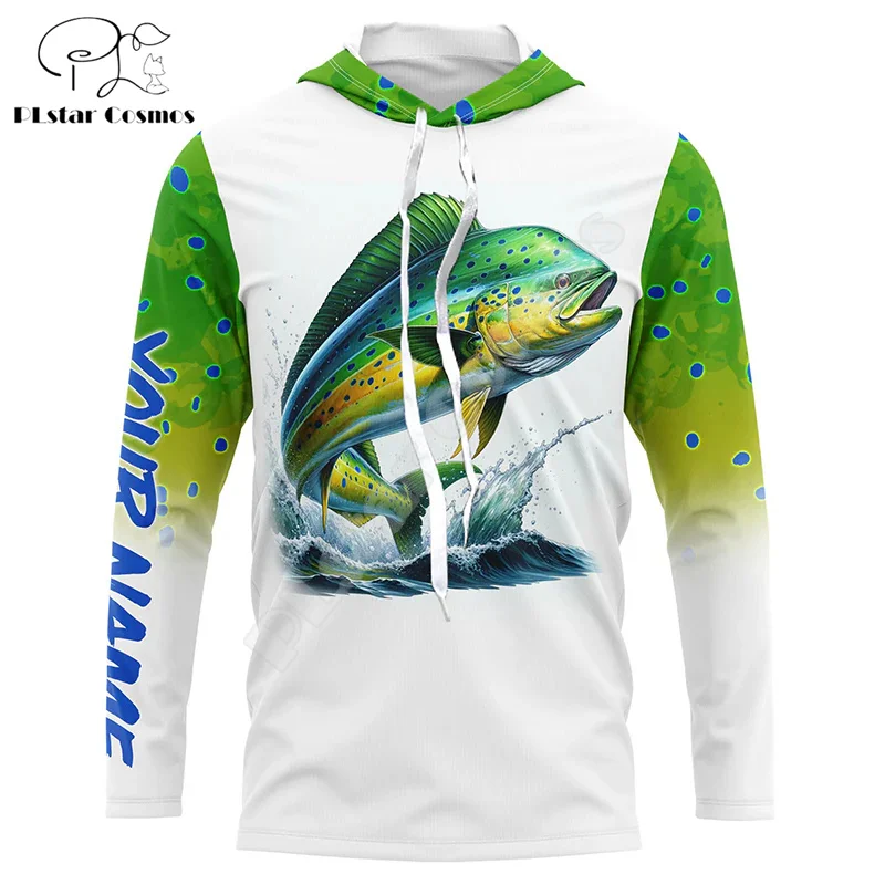 

Custom Name Animal Fishing Mahi Graffiti Fish Tattoo Retro Tracksuit Vintage 3DPrint Pullover Harajuku Casual Hoodies Jacket J5