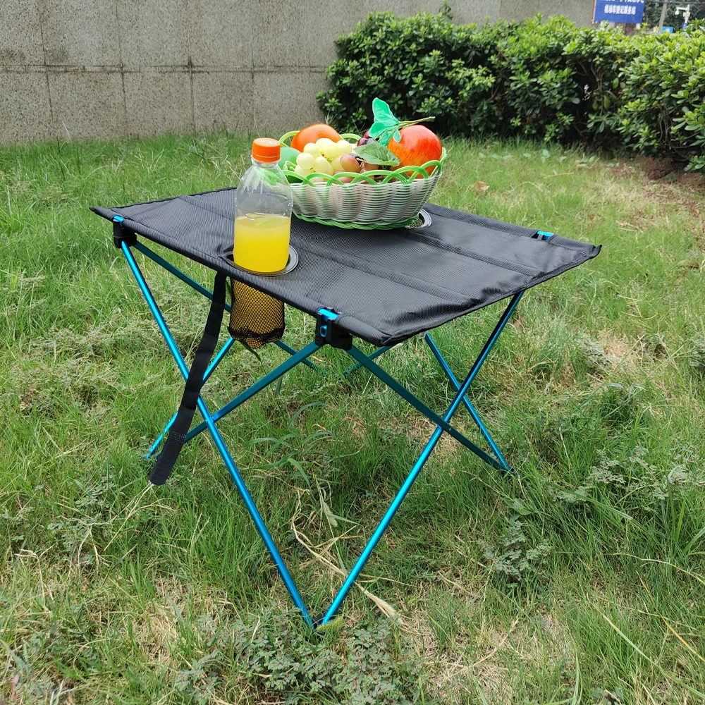 Ultralight Aluminum Alloy Portable Folding Table Camping Picnic Beach Dining Barbecue Cooking Table Mesas Plegables