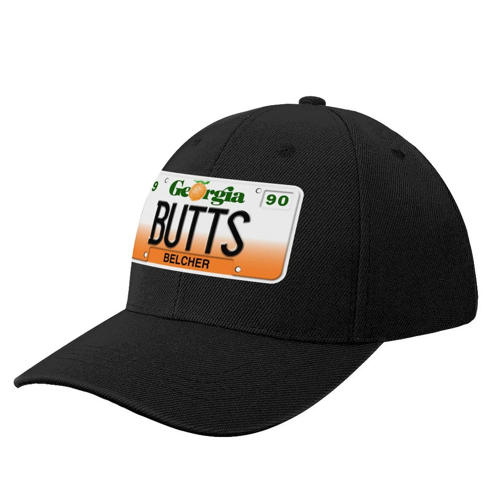 Georgia License Plate - BUTTS front Baseball Cap foam party Hat Hat Man For The Sun Girl Men's