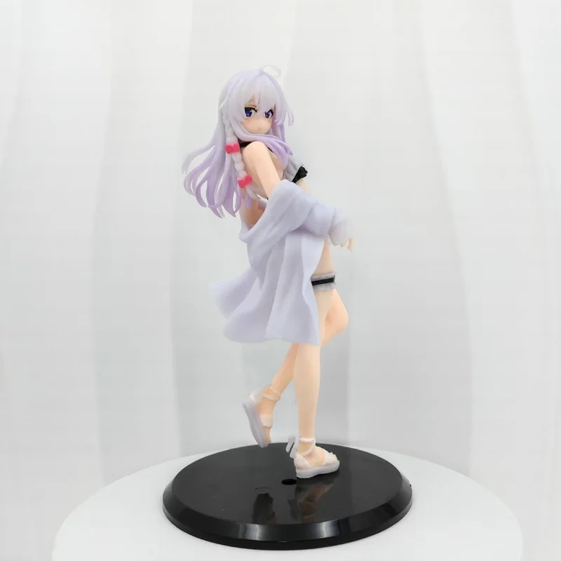 Figura de 19 cm de Elaina de The Journey Of Elaina, linda y sexy, con traje de baño, decoración de escritorio, adorno, modelo de acción de PVC, juguetes, regalos.