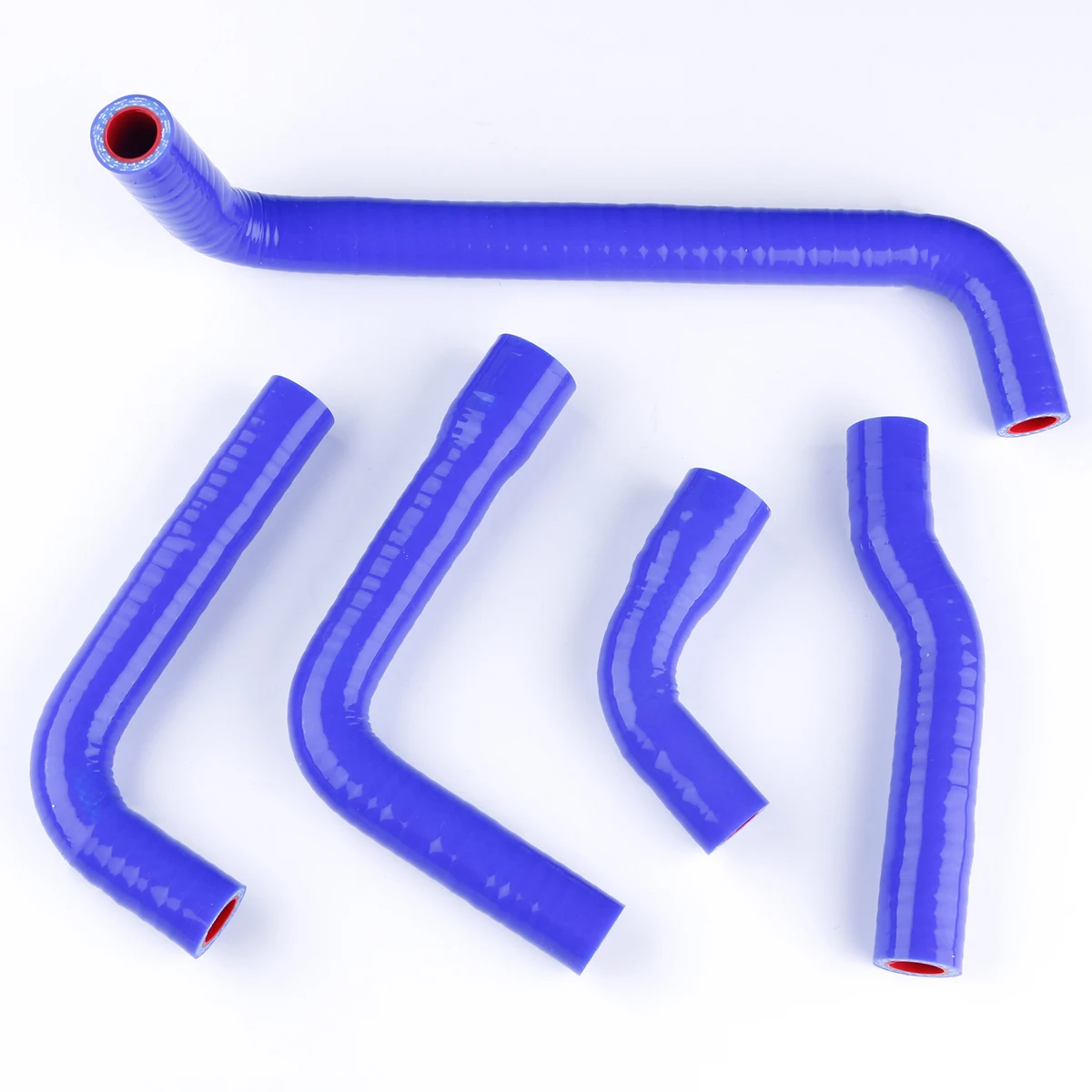 

5PCS 3PLY For 2007-2015 Gas Gas EC200 EC250 EC300 Silicone Radiator Coolant Cooling Hose Pipe Piping Tube Tubing Duct Set Kit