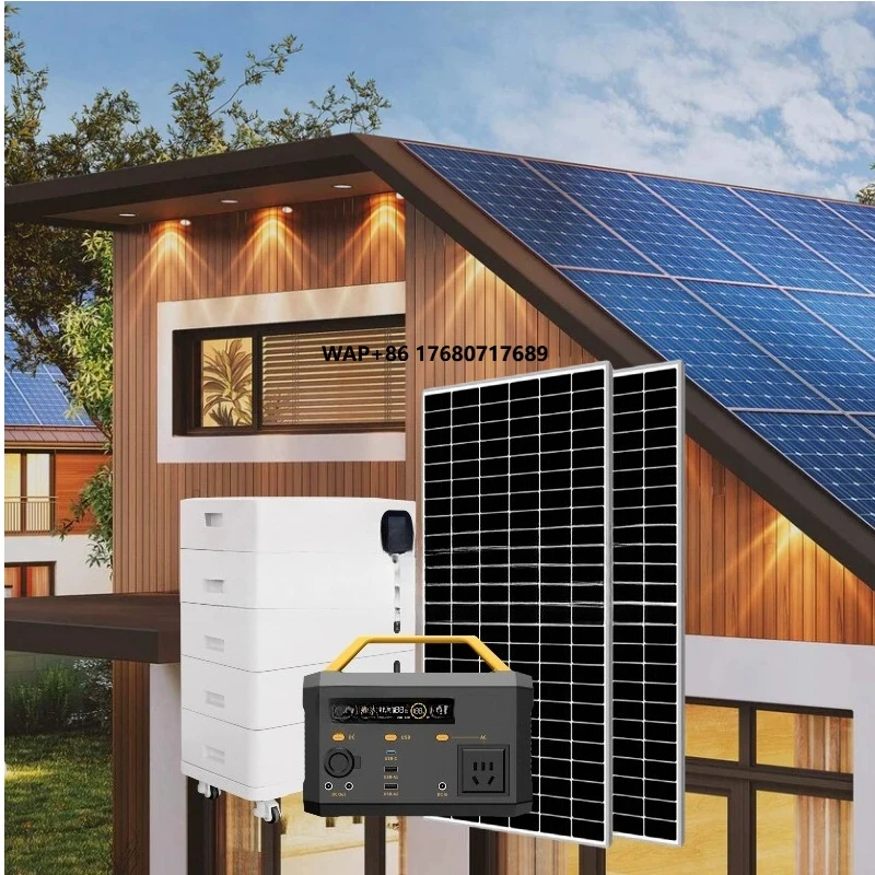 

High Efficiency Monocrystalline Solar Panel Off Grid Solar Energy System for Remote Areas