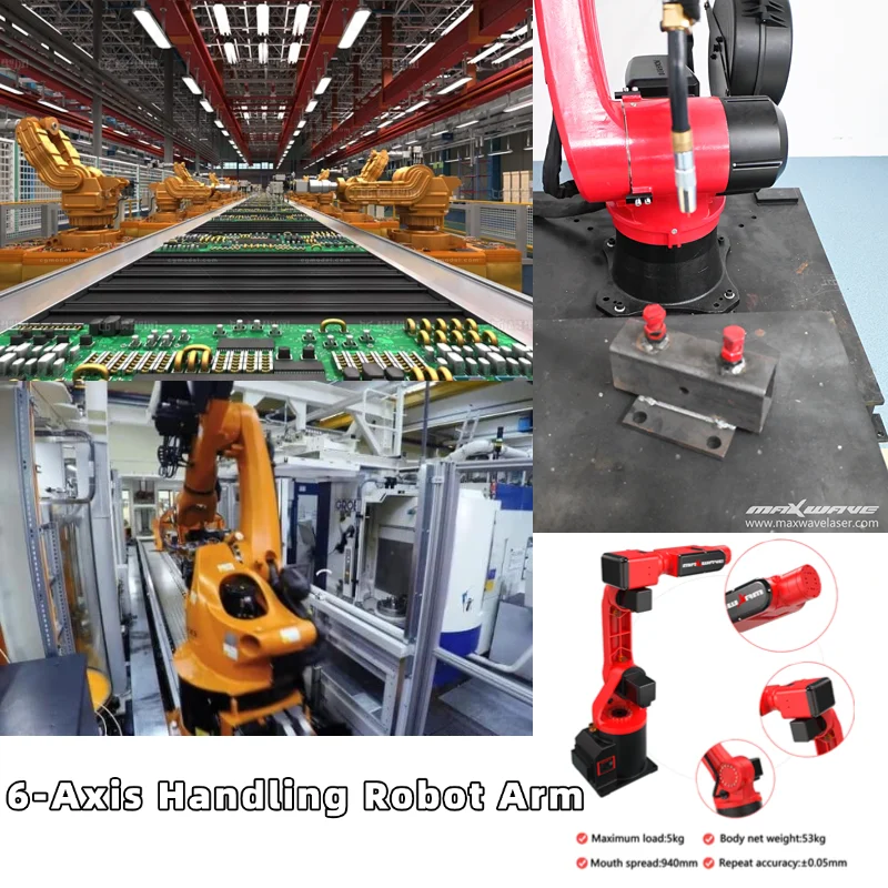 

Industrial Grade 6-Axis Robotic Arm with IP67 Protection for harsh Environment Operations like Foundries and Cleaning Processes