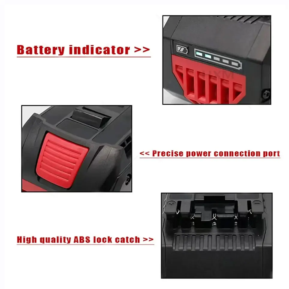 Nový Pro Core pro Bosch 18V 10,0Ah lithium-iontový akumulátor GBA18V80 pro akumulátorové vrtačky Bosch 18V MAX - náhled 6