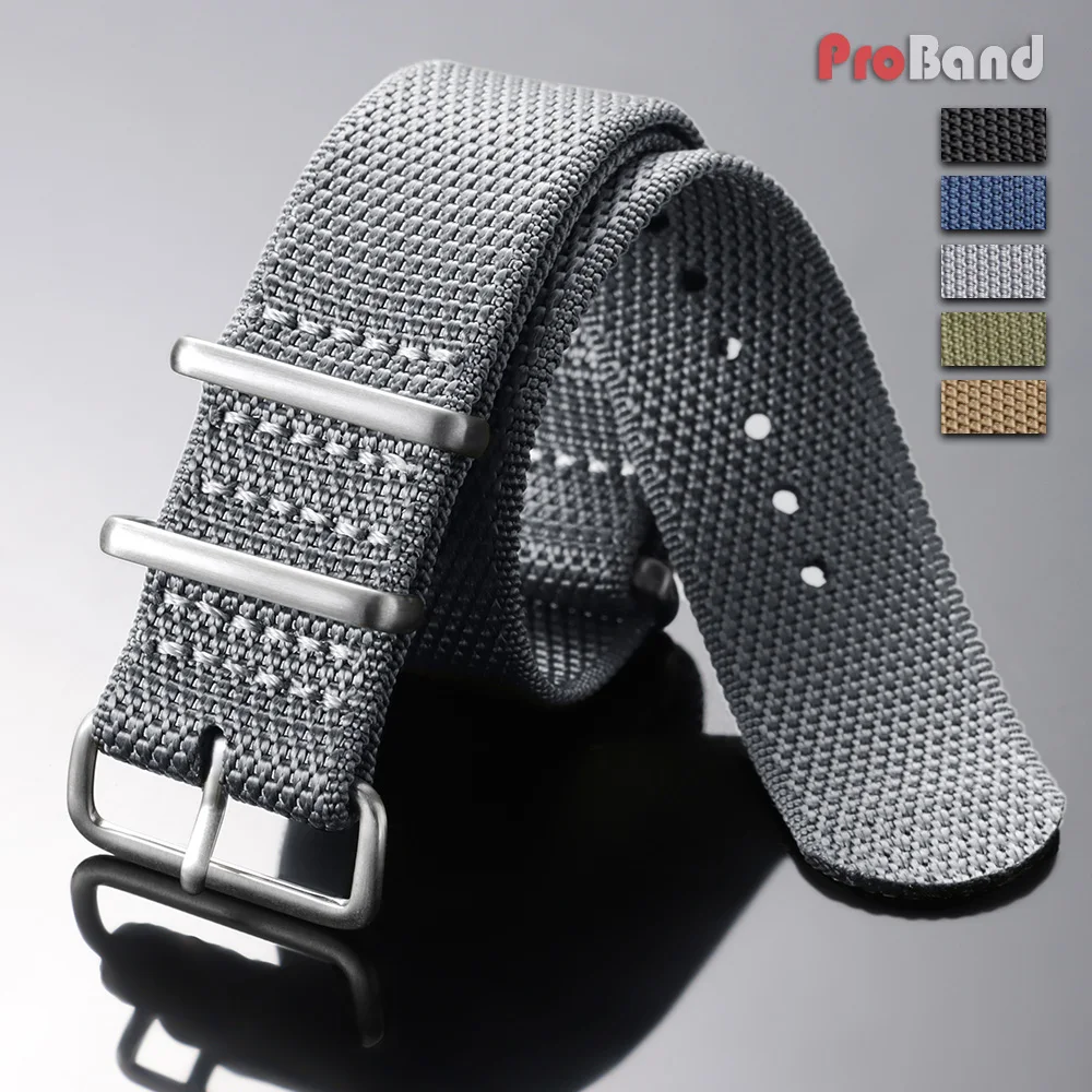 Premium Military Nylon Watch Band 20mm 22mm Soft Fabric Watch Strap Bracelet Man Women Belt for Omega 007 for Tudor for Seiko