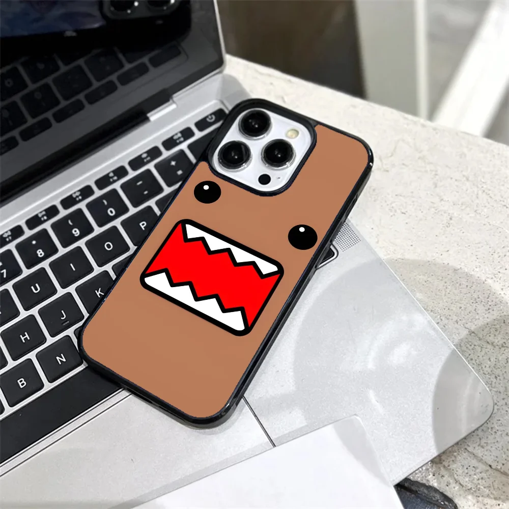 Cute Domo-kun Phone Case Strong Magnetic For IPhone 15 14 13 Pro Max 11 12 Mini Alex Mirror For Magsafe