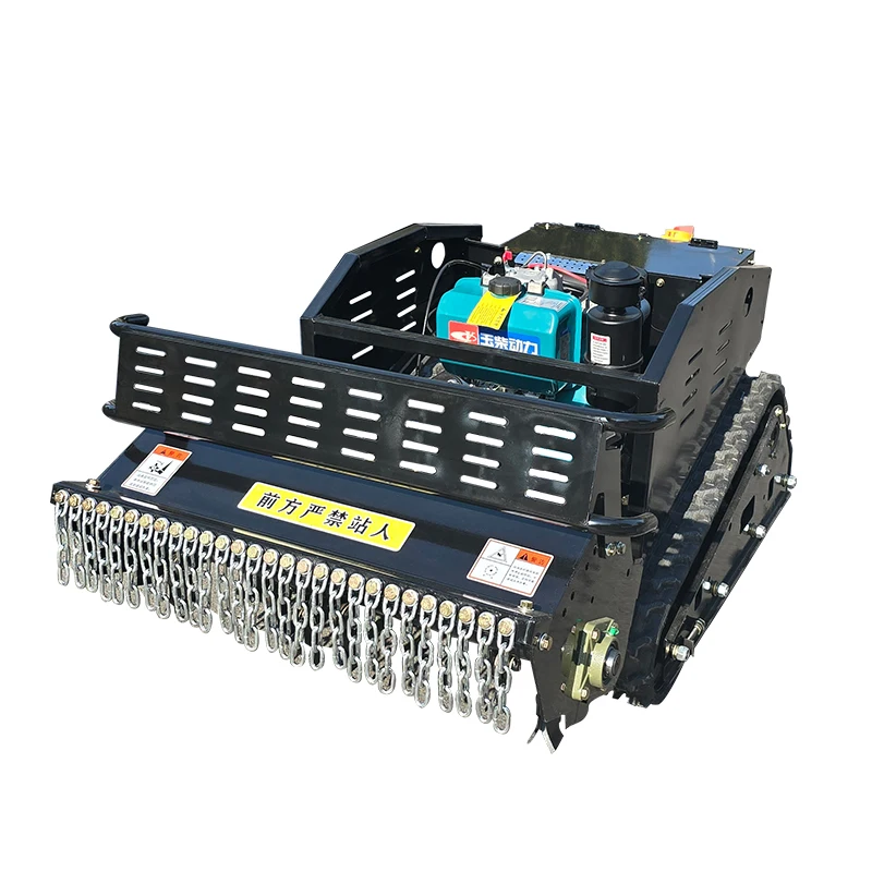 جزازة العشب بجهاز التحكم عن بعد تصميم جديد لجميع التضاريس جزازة العشب الزاحفة لملعب الجولف #1