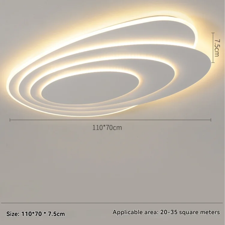 Minimalistische kunst Led-plafond Plafondlamp Woondecoratie Hal Woonkamer Slaapkamer Eetkamer Hotel Balkon Keukenverlichting - afbeelding 1