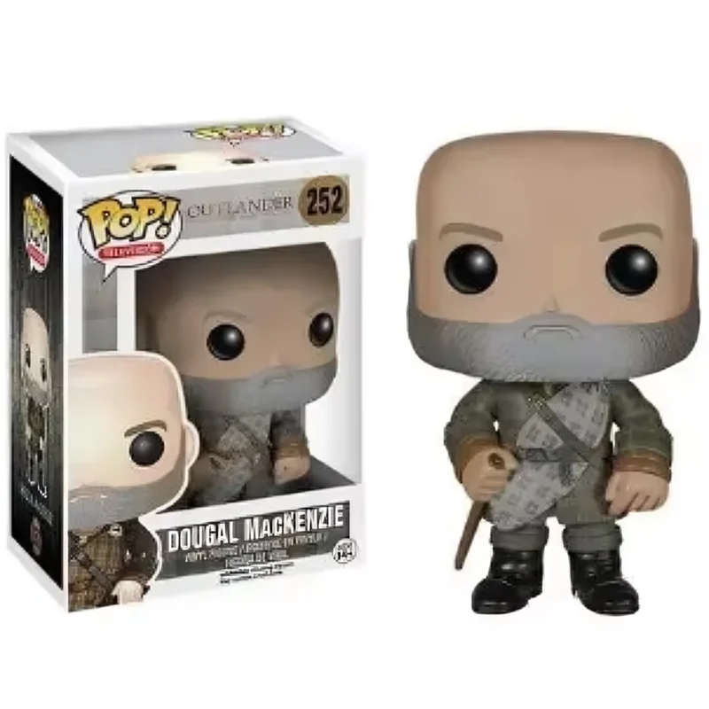 Funko Pop Outlander Figures  Jamie Fraser 251# Claire Randall250# Dougal MacKenzie  252# Action FigureTrendy Collectibles Gifts