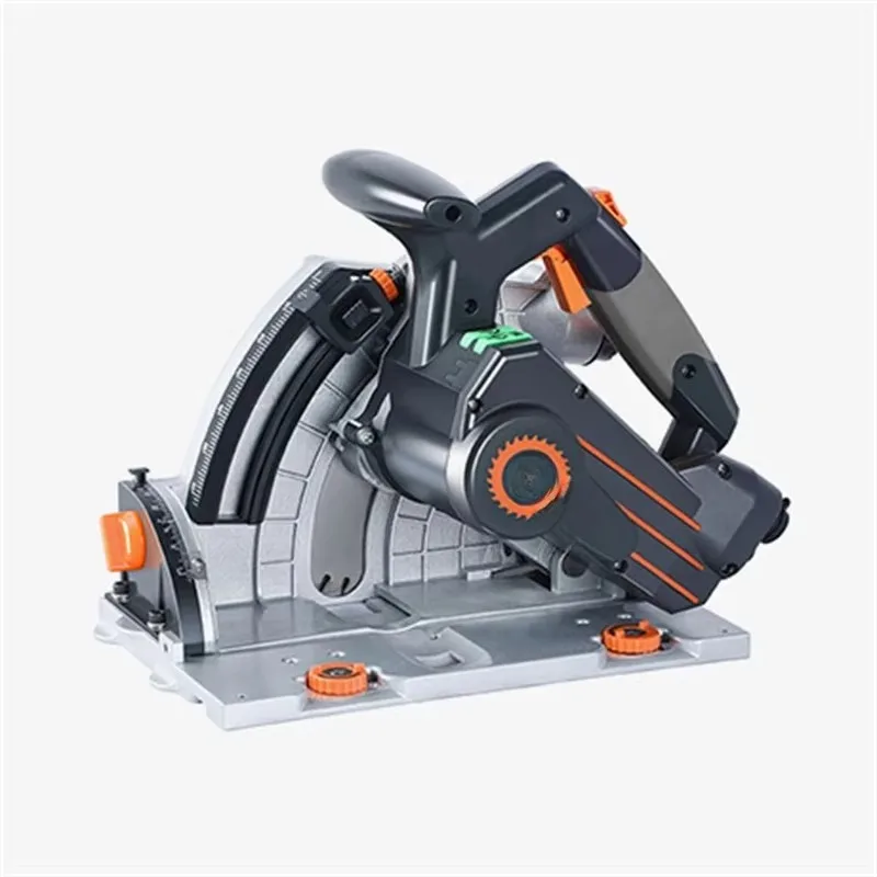 Multi Function Dustless Track Saw For Gypsum Board Ceiling Cutting Multi Groove Blade Option Tool Metal Processing Equipment