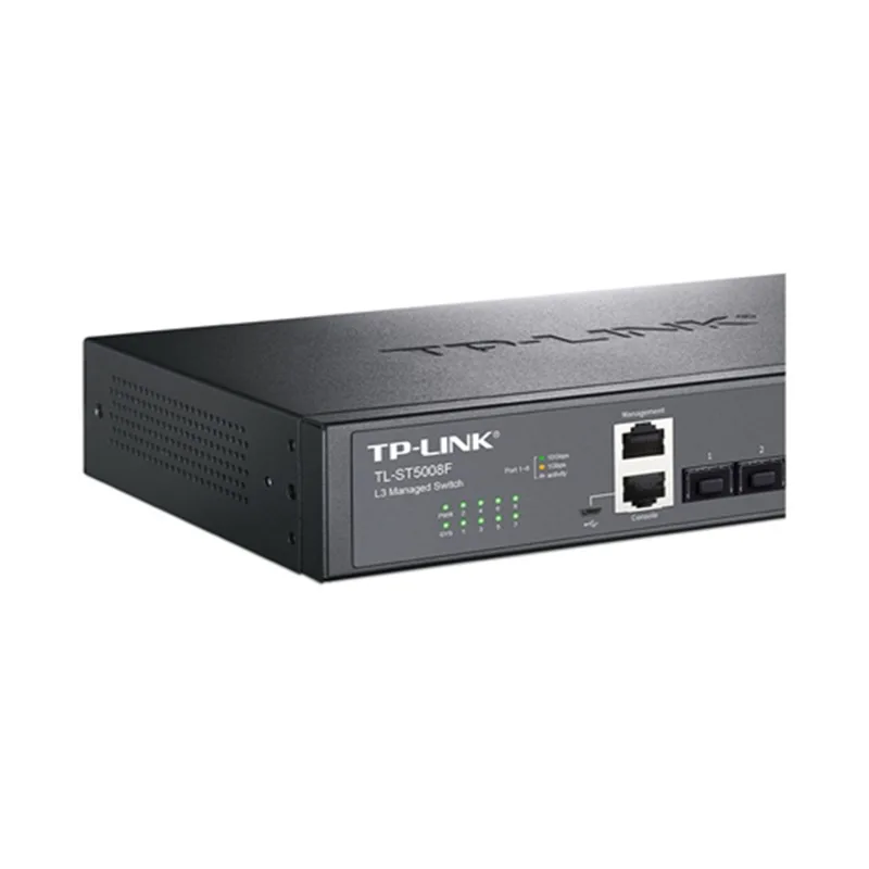 Imagem -04 - Tp-link-hub de Internet Gerenciamento Web Roteador Estático Nas Core Sfp Plus Toda a Rede 8x10000mbps Tl-st5008f 10g