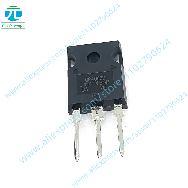 

5 шт. новый оригинальный IRGP4063DPBF IGBT MOSFET TO-247 GP4063D