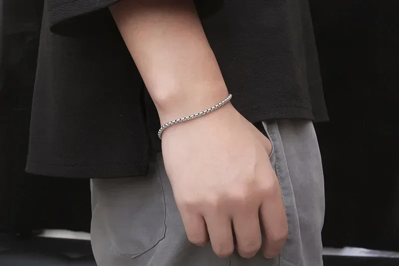 男の子と女の子のためのシンプルな薄いブレスレット、ジュエリーギフト、パーティー、クリスマス、誕生日