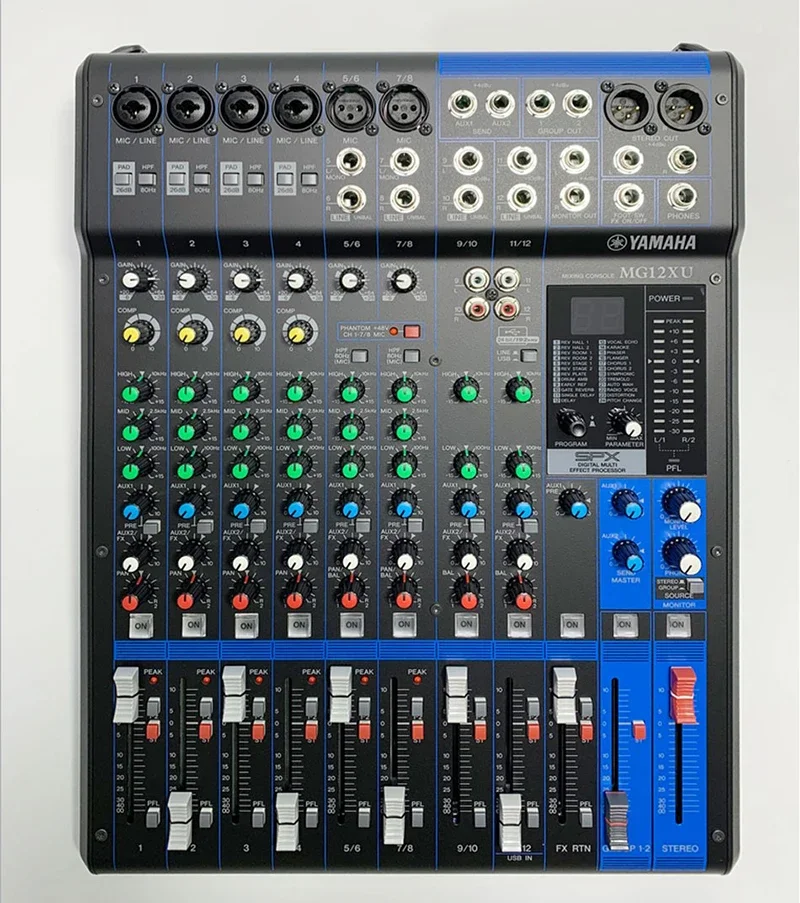 Outdoor performance 12-channel 16-channel mixer MG12XU/MG12/MG12XUK/Yamaha genuine licensedMG16XU