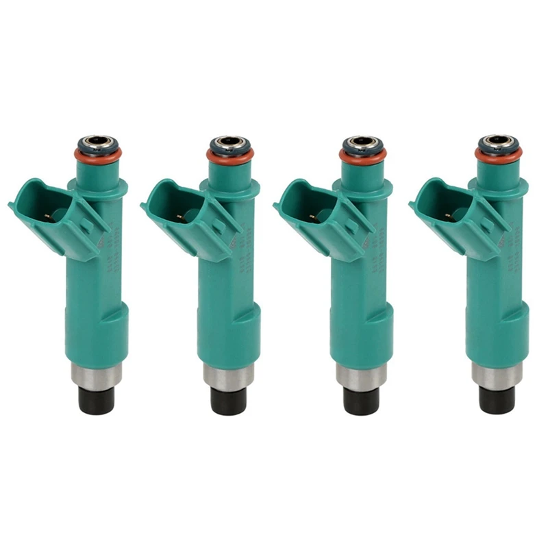 Complete 4Pcs Fuel Injector Kit 23250-28080 For Toyota Camry RAV4 2.4L, Model Years 2004-2008