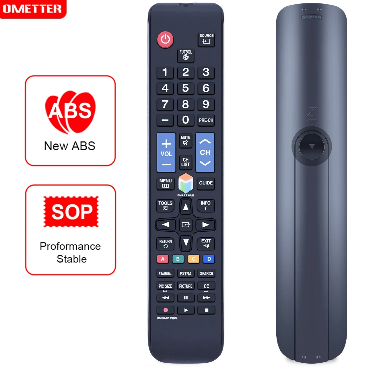 Original BN59-01198N BN5901198N Smart TV Remote Control for Samsung UN40J5500AGXPE/UN48J6500AKXZL/UN55JS7200FXZX/UN55JU6700FXZX