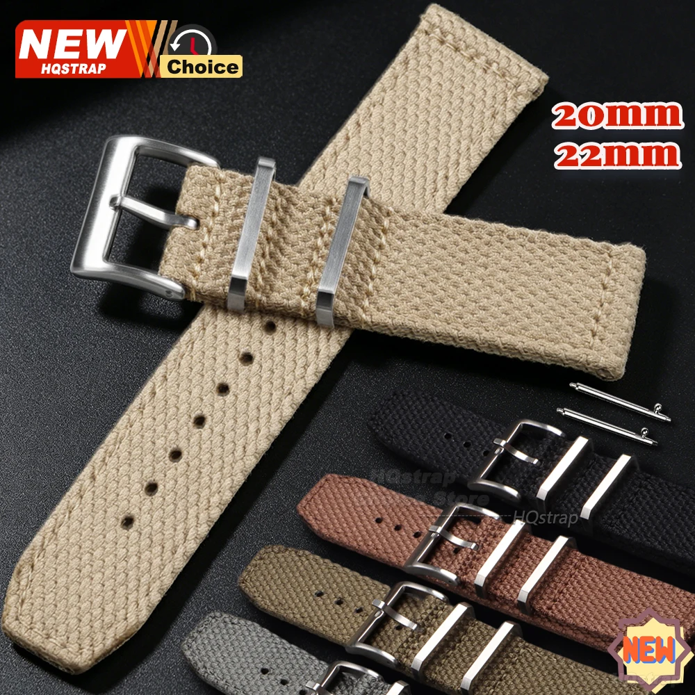 Nato Strap Nylon - 새로운 나일론 코튼 시계 밴드 20mm