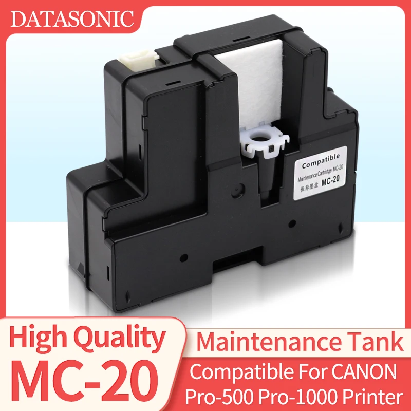 1-5pcs MC-20 Maintenance Box Compatible  For CANON PRO-500 PRO-1000 Printer Maintenance Tank MC20 Ink Maintenance Cartridge